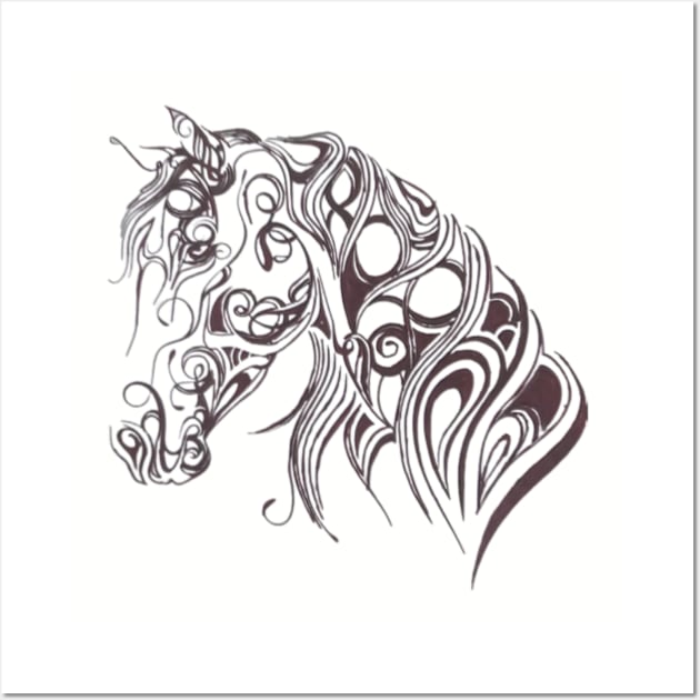 Dance of the Horses Wall Art by Designs-By-Juno